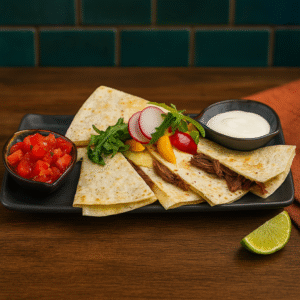 Quesadilla Con Barbacoa